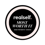 Logo - realself Patients' Choice award for Most Worth It 2020