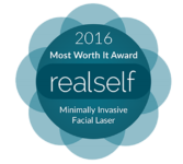 Logo - realself Most Worth It Award 2016